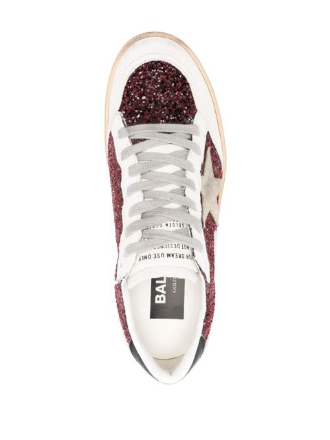 Golden Goose Ball Star panelled sneakers - Red - zdjęcie produktu nr 1