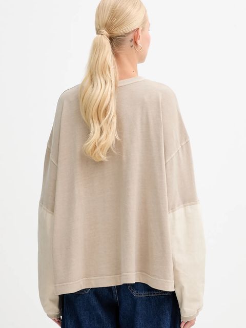 G-Star longsleeve kolor beżowy D27192.C756 - zdjęcie produktu nr 2