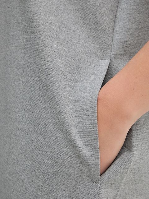 United Colors of Benetton sukienka kolor szary mini prosta 47CKDV0BW