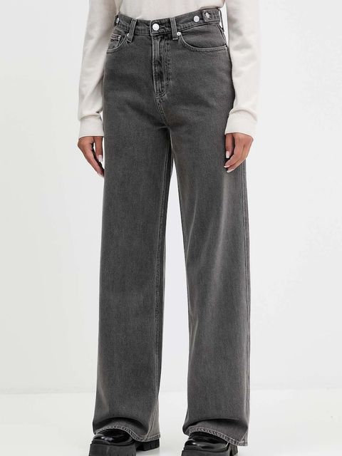 Tommy Jeans jeansy damskie kolor szary DW0DW21795 - zdjęcie produktu nr 1