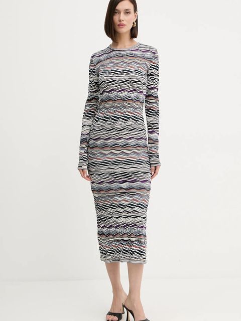 Missoni sukienka z wełną - zdjęcie produktu nr 1