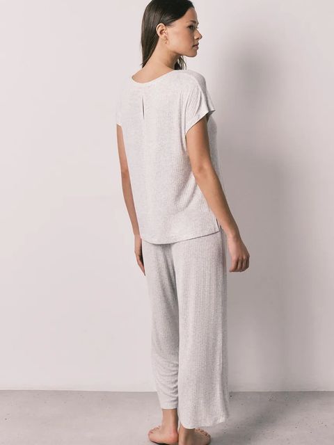 women'secret piżama dwuczęściowa damska z wiskozą - zdjęcie produktu nr 1