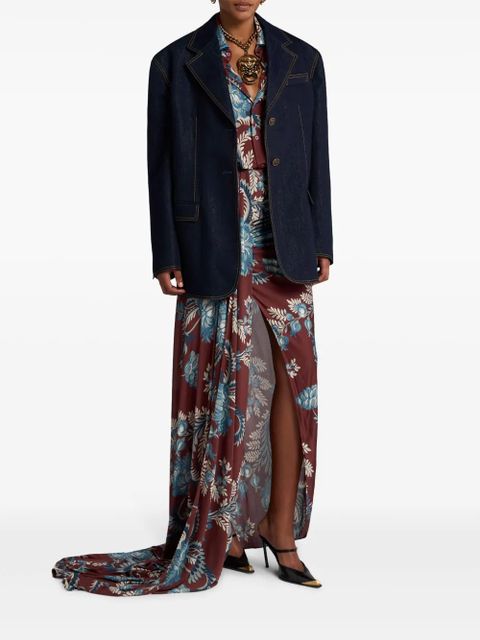 ETRO floral-print shirt - Red - zdjęcie produktu nr 2