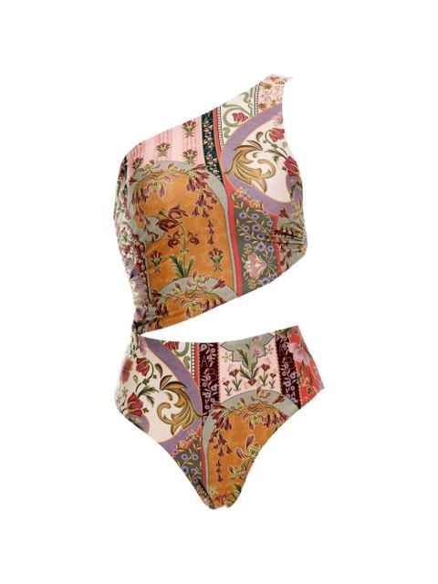 Agua By Agua Bendita Greisa Aura cut-out one-piece swimsuit - Orange - zdjęcie produktu nr 1