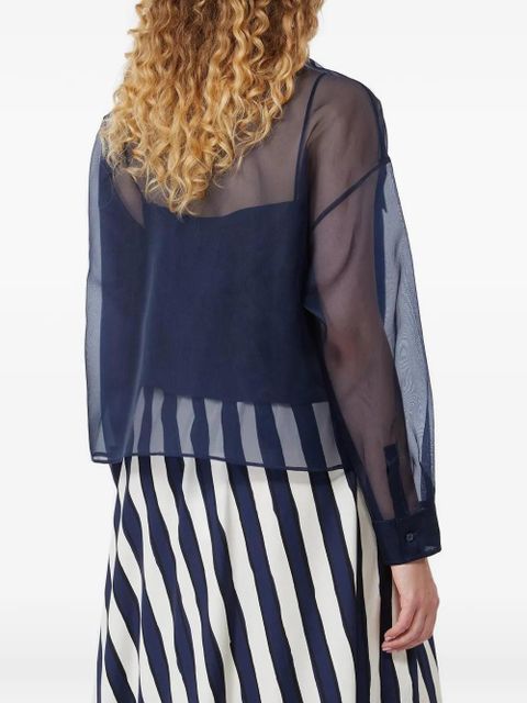 Weekend Max Mara Colomba pocket blouse - Blue
