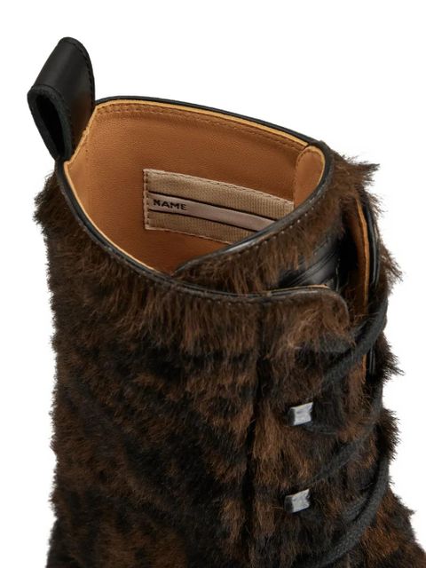 Tod's lace-up ankle boots - Brown