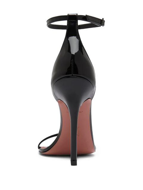 Amina Muaddi Barbara crystal-embellished heeled sandals - Black