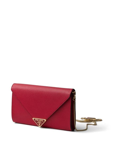 Prada mini Saffiano leather bag - Red