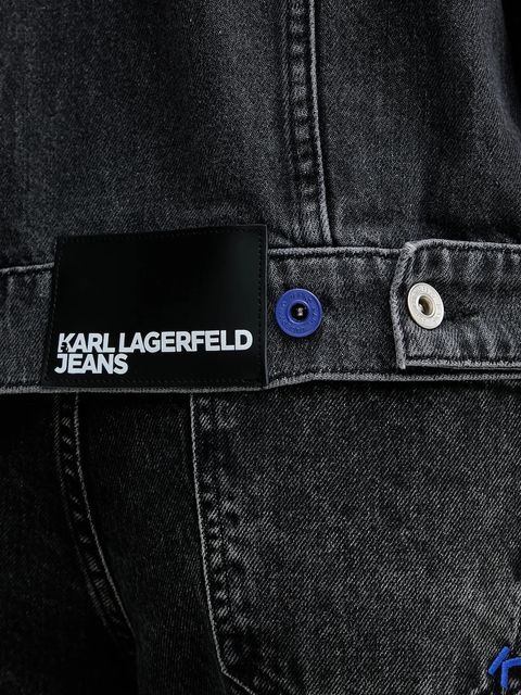 Karl Lagerfeld Jeans kurtka jeansowa bawełniana
