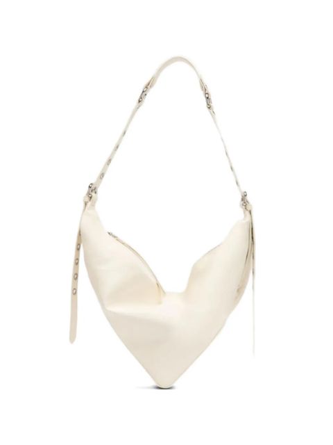 BY FAR Trayana leather cross body bag - Neutrals - zdjęcie produktu nr 1