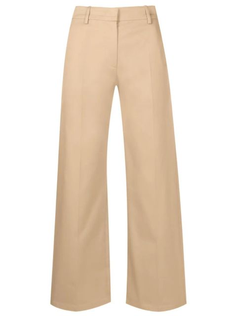 Valentino Garavani high-rise wide-leg trousers - Brown - zdjęcie produktu nr 1