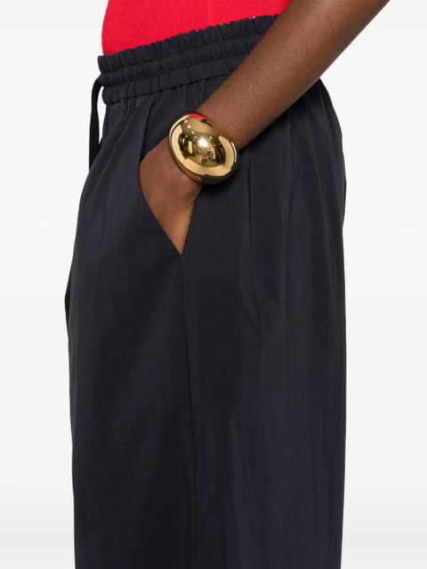 St. Agni elasticated-waistband trousers - Blue