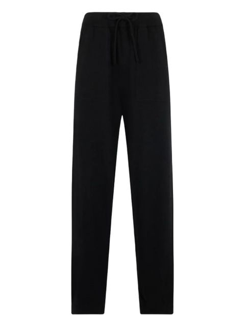 MC2 Saint Barth pocket-detail drawstring trousers - Black - zdjęcie produktu nr 1