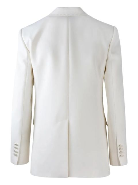 Max Mara three-button notched blazer - White - zdjęcie produktu nr 2