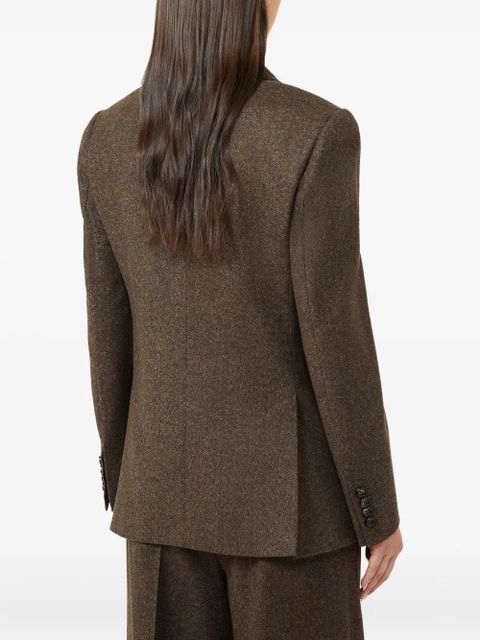 Max Mara buttoned patch-pocket jacket - Brown - zdjęcie produktu nr 2