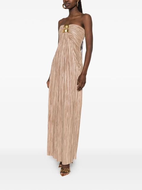 Cult Gaia Sequoia pleated maxi dress - Neutrals - zdjęcie produktu nr 2