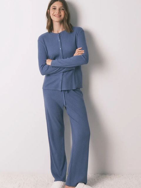 women'secret komplet plażowy damska kolor niebieski 3592447 - zdjęcie produktu nr 1