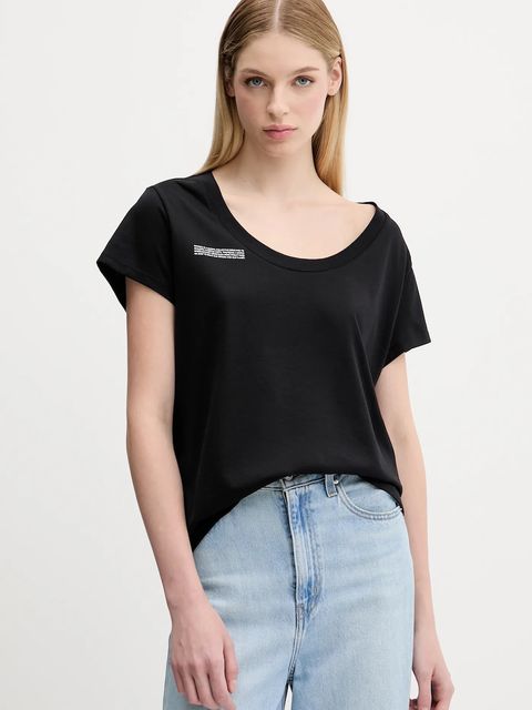 Pangaia t-shirt bawełniany Lightweight Scoop Neck T-Shirt - zdjęcie produktu nr 2
