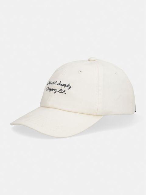 Herschel czapka z daszkiem bawełniana Sylas Vintage - zdjęcie produktu nr 1