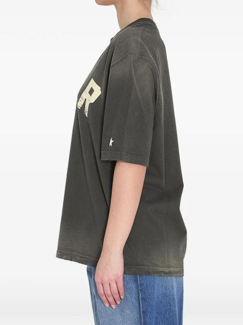 Golden Goose star-appliqué jersey T-shirt - Grey