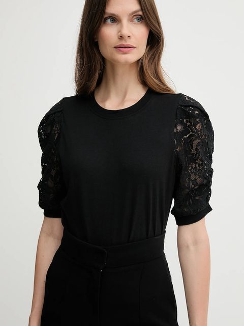 Dkny t-shirt damski kolor czarny DJ5T1475