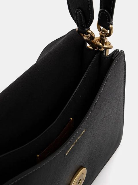 Coach torebka skórzana TABBY kolor czarny CY919