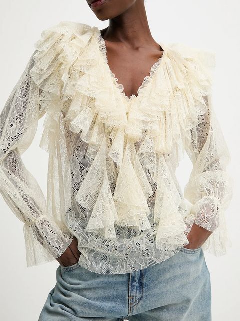 Answear.LAB bluzka damska kolor beżowy - zdjęcie produktu nr 1