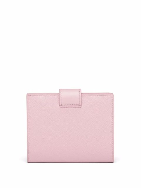 Prada small logo-plaque Saffiano wallet - Pink - zdjęcie produktu nr 2