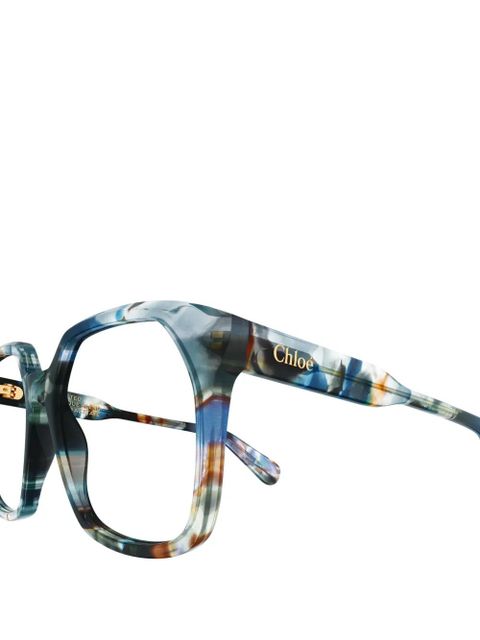 Chloé Eyewear square-frame glasses - Blue