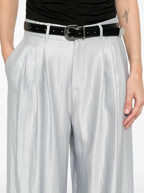 Eleh pleated palazzo pants - Grey