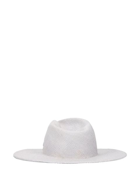 Ruslan Baginskiy wide brim raffia hat - White - zdjęcie produktu nr 2