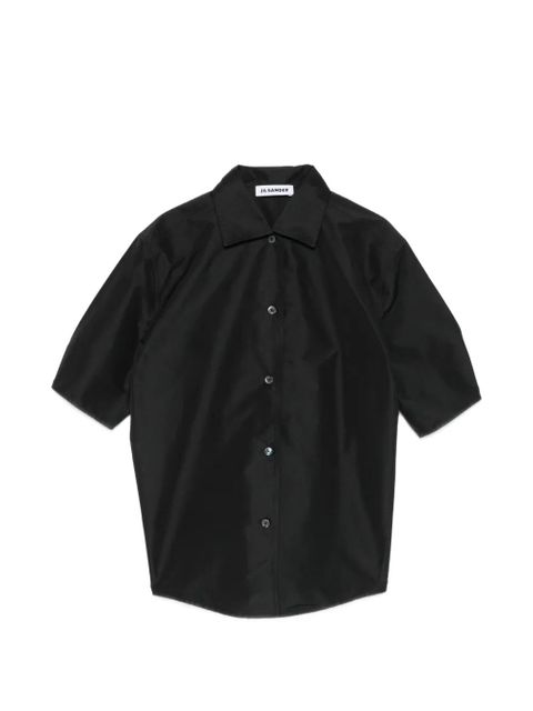 Jil Sander pointed-collar shirt - Black - zdjęcie produktu nr 1