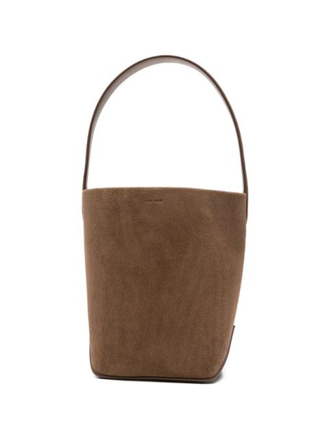 The Row small N/S Park top-handle bucket bag - Brown - zdjęcie produktu nr 1