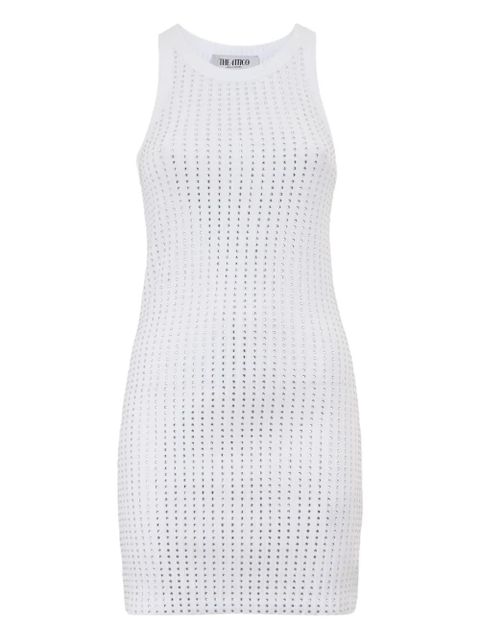 The Attico crystal-embellished tank dress - White - zdjęcie produktu nr 1