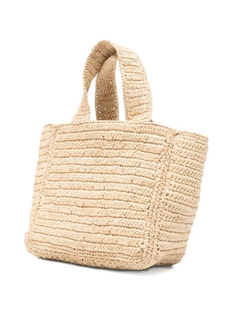 Manebi small Zuma tote bag - Neutrals
