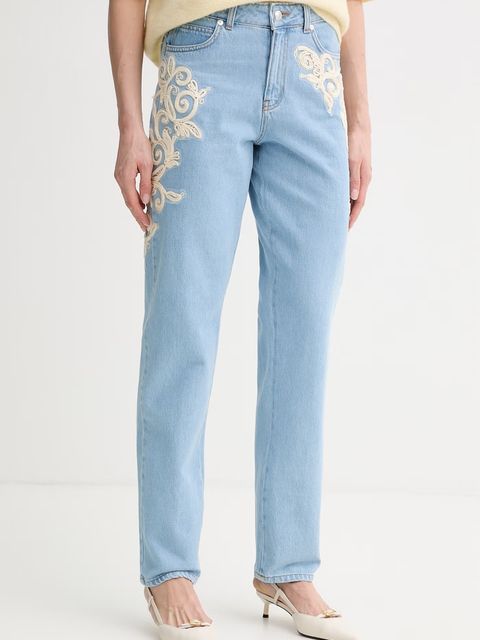 ERMANNO Firenze jeansy mom fit damskie - zdjęcie produktu nr 1