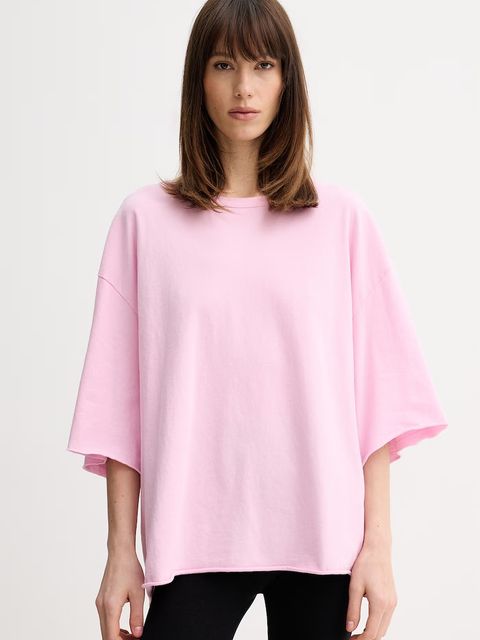 American Vintage t-shirt oversize damski bawełniany - zdjęcie produktu nr 1