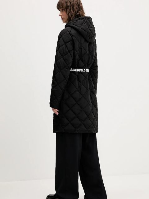 Karl Lagerfeld Jeans kurtka kolor czarny przejściowa A4W15054