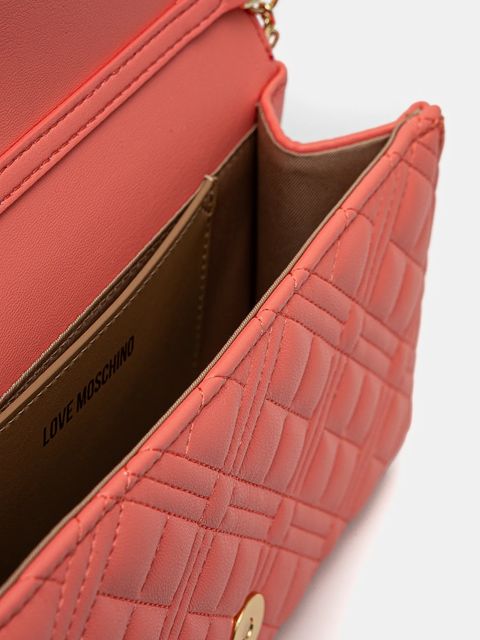 Love Moschino torebka kolor pomarańczowy JC4079PP1