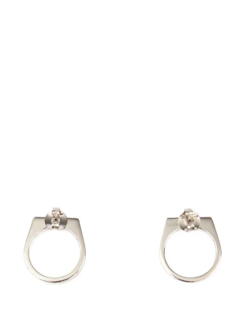 MM6 Maison Margiela Chevalier Ring earrings - Silver