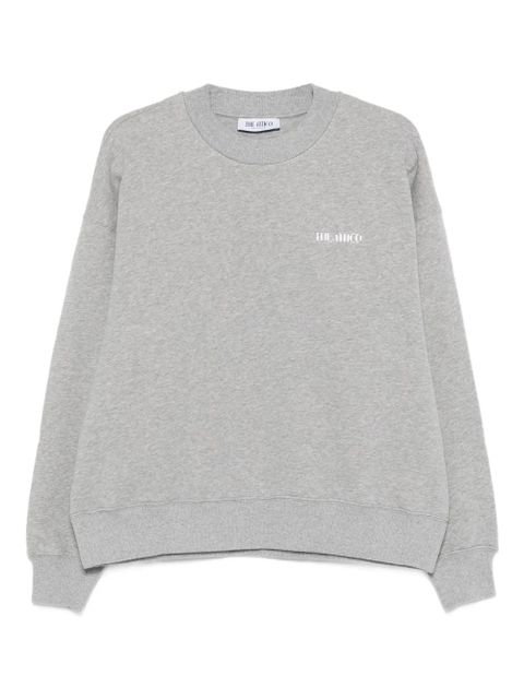The Attico crew-neck cotton sweatshirt - Grey - zdjęcie produktu nr 1