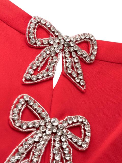 Self-Portrait off-shoulder flared dress