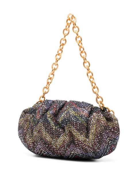 Missoni zigzag-pattern shoulder bag - Black - zdjęcie produktu nr 2