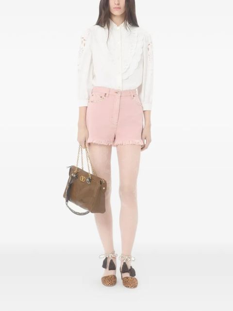 Valentino Garavani embroidered poplin shirt - White - zdjęcie produktu nr 2