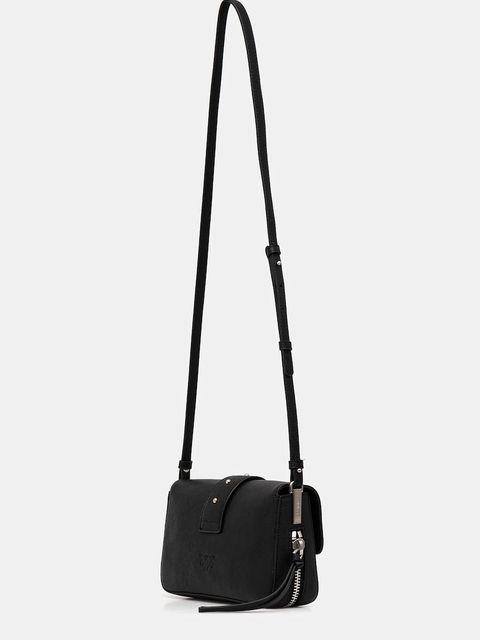 Pinko torebka skórzana kolor czarny 105345 A2JG