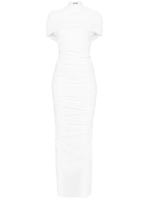 Jean Paul Gaultier jersey double-layer maxi dress - White - zdjęcie produktu nr 1