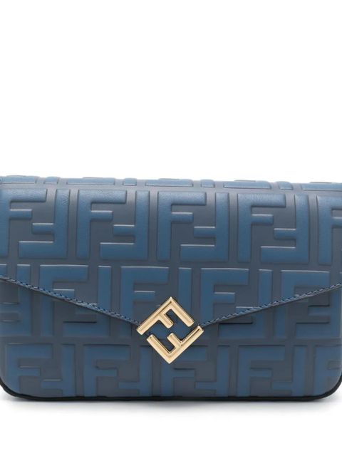 FENDI FF Diamonds clutch bag - Blue