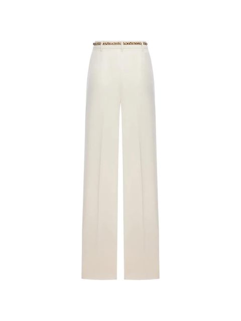 Max Mara belt flared trousers - Neutrals - zdjęcie produktu nr 2