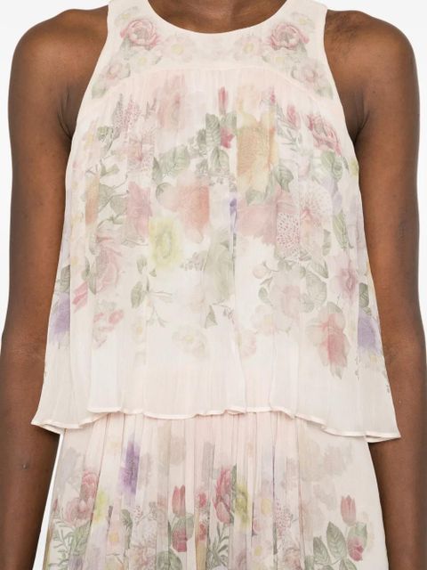 TWINSET floral maxi dress - Pink