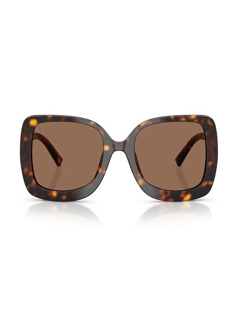 Dolce & Gabbana okulary przeciwsłoneczne damskie kolor brązowy 0DG4513